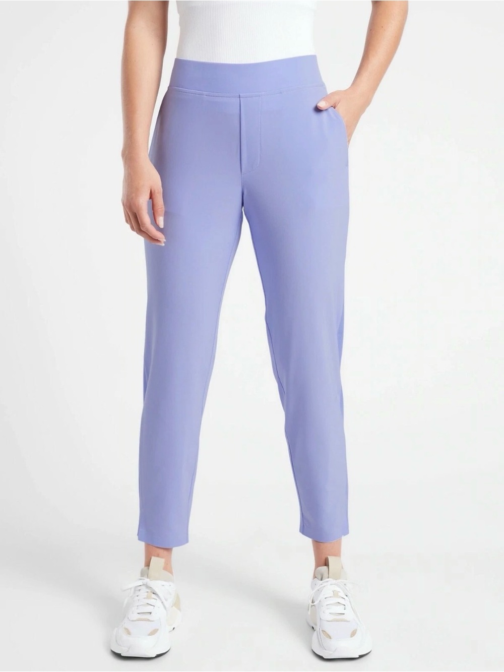 Athleta Light Blue Brooklyn Ankle Pant Size 2 Tall